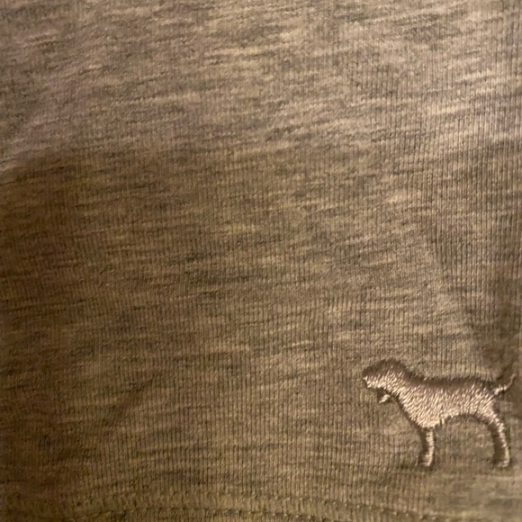 NWT PINK VICTORIA’S SECRET LOUNGE CAMI GRAY LOUNGEWEAR LAYERING TOP TANK - Picture 3 of 9